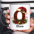 Personalized Christmas Mug, Custom Holiday Coffee Cup, Secret Santa Gift, Festive Xmas Decor, Stocking Stuffer Idea, Custom Name Mug