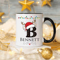 Personalized Christmas Mug, Custom Holiday Coffee Cup, Secret Santa Gift, Festive Xmas Decor, Stocking Stuffer Idea, Custom Name Mug