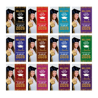Personalized Graduation Welcome Sign, Custom Class of 2026 Party Sign with Photo, Graduation 2026 Decor, Congrats Grad Sign, Senior 26 Party