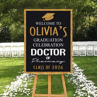 Personalized Graduation 2026 Welcome Sign, Custom Doctor of Pharmacy Class of 2026, PharmD Graduate Party Decor, Congrats Pharmacy Grad Sign