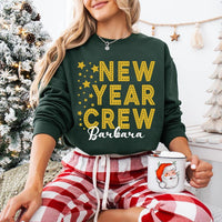 Personalized New Year Crew Sweatshirt, Family Matching Shirt, Custom New Year Sweatshirt
