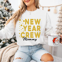 Personalized New Year Crew Sweatshirt, Family Matching Shirt, Custom New Year Sweatshirt