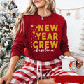 Personalized New Year Crew Sweatshirt, Family Matching Shirt, Custom New Year Sweatshirt