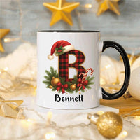 Personalized Christmas Mug, Custom Holiday Coffee Cup, Secret Santa Gift, Festive Xmas Decor, Stocking Stuffer Idea, Custom Name Mug