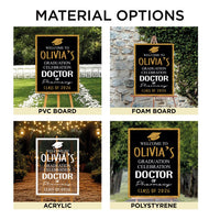 Personalized Graduation 2026 Welcome Sign, Custom Doctor of Pharmacy Class of 2026, PharmD Graduate Party Decor, Congrats Pharmacy Grad Sign