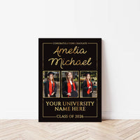 Personalized Graduation Welcome Sign, Custom Class of 2026 Party Sign with Photo, Graduation 2026 Decor, Congrats Grad Sign, Senior 26 Party