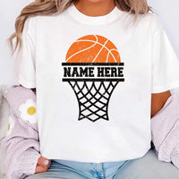 Customizable Basketball Season Shirt, Basketball Tis The Season Shirt, Basketball Mom Tee