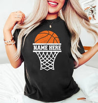 Customizable Basketball Season Shirt, Basketball Tis The Season Shirt, Basketball Mom Tee