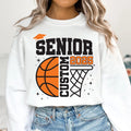 Custom Senior Night Basketball Family 2025 Sweatshirt, Class of 2025 Graduate Shirt, Senior Graduation Sweatshirt