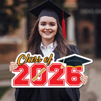 Personalized Class of 2026 Coroplast Sign, Graduate 2026 Cutout, Graduation Parties, Senior Graduation 2026 Sign, Photo Booth Prop
