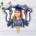 Custom Face Fans With Wooden Handle, Graduation Head, Grad Face Fans, Class of 2026 Head Fans, Graduation Faces on a Stick