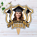 Custom Face Fans With Wooden Handle, Graduation Head, Grad Face Fans, Class of 2026 Head Fans, Graduation Faces on a Stick