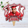 Custom Face Fans With Wooden Handle, Graduation Head, Grad Face Fans, Class of 2026 Head Fans, Graduation Faces on a Stick