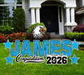 Personalized Graduation Yard Sign Letters 18