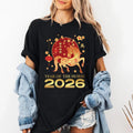 Happy Chinese New Year 2026 Shirt, Year of The Horse 2026 Shirt, New Year Family Tee, Unisex 2026 Crescent Year of The Horse Shirt