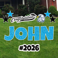 Personalized Graduation Yard Sign Letters 18