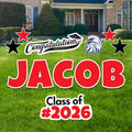 Personalized Graduation Yard Sign Letters 18