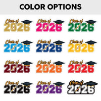 Personalized Class of 2026 Coroplast Sign, Graduate 2026 Cutout, Graduation Parties, Senior Graduation 2026 Sign, Photo Booth Prop
