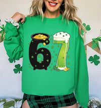 67 Meme Sweatshirt, Six Seven Shirt, St Patrick 6 7 Sweatshirt