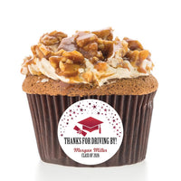 Personalized Graduation 2026 Stickers, Custom Thanks for Driving by Stickers, Graduation Labels, Round Graduation Party Favors, Gift Sticker