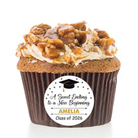 Personalized Graduation 2026 Stickers, Custom Class of 2026 Stickers, 2026 Graduation Labels, Round Graduation Party Favors, Gift Sticker