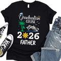 Custom Graduation Cruise 2026 Shirt, Personalized Class Of 2026 Shirt, Matching Family Grad Vacation T-Shirts, Unisex Graduate Holiday Shirt