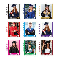 Personalized Graduation Yard Sign 2026 with Photo - Grad Sign, Class of 2026, Custom Graduation 2026 Yard Sign with Metal H-Stake