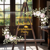 2026 Graduation Party Welcome Sign, Graduation Decor Sign, College Grad Party Display, Class of 2026 Sign, Graduation Gifts, Custom Sign