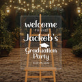2026 Graduation Party Welcome Sign, Graduation Decor Sign, College Grad Party Display, Class of 2026 Sign, Graduation Gifts, Custom Sign