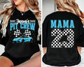 Personalized Pit Crew Shirt, Custom Racing Tee, Family Matching Gift, Race Car Birthday Shirt, Unique Race Day Apparel, Front Back