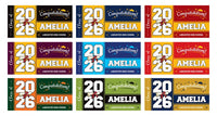 Personalized 2026 Graduation Banner Sign With Name, School Name - 13 Oz Outdoor Class of 2026, Graduation Decoration 2026 Yard Vinyl Banner