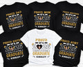 Personalized Class of 2026 Graduate Shirt, Proud Graduate Women V Neck Shirt, Custom Graduate 2026 Shirt, Unisex Graduation Family T-Shirt