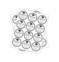 Personalized Graduation 2026 Stickers, Custom Class of 2026 Stickers, 2026 Graduation Labels, Round Graduation Party Favors, Gift Sticker