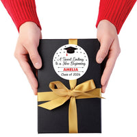 Personalized Graduation 2026 Stickers, Custom Class of 2026 Stickers, 2026 Graduation Labels, Round Graduation Party Favors, Gift Sticker