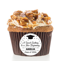 Personalized Graduation 2026 Stickers, Custom Class of 2026 Stickers, 2026 Graduation Labels, Round Graduation Party Favors, Gift Sticker