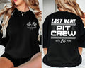 Custom Racing Shirt, Motocross Shirt, Funny Pit Crew Outfit Tee, Front Back
