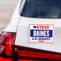 Steve Daines For Montana Senate 2026 Car Magnet - Vote Steve Daines Vehicle Magnet, Montana Senate Elections 2026 Magnet -6