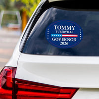 Tommy Tuberville For Alabama Governor 2026 Vinyl Sticker, Vote Tommy Tuberville, Alabama Governor Elections 2026 Bumper Sticker 6" x 4.5"