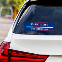 Katie Hobbs For Arizona Governor 2026 Vinyl Sticker, Vote Katie Hobbs, Arizona Governor Elections 2026 Bumper Sticker, 10" x 3"