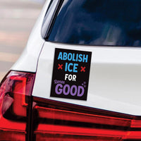 ICE Equals American Gestapo Magnet, Resist Hate Magnet, Anti-Trump, Resist Racism Car Magnet, Resist Fascism Vehicle Magnet, 6" x 4.5"