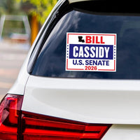 Bill Cassidy For Louisiana Senate 2026 Vinyl Sticker, Vote Bill Cassidy Decal, Louisiana Senate Elections 2026 Bumper Sticker, 6" x 4.5"