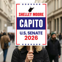 Shelley Moore Capito For West Virginia Senate 2026 Election Sign, Republican, Political Campaign Sign, Senate Election 2026 Race Poster Sign