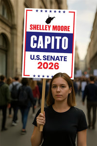 Shelley Moore Capito For West Virginia Senate 2026 Election Sign, Republican, Political Campaign Sign, Senate Election 2026 Race Poster Sign