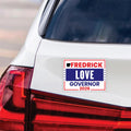 Fredrick Love For Arkansas Governor 2026 Car Magnet - Vote Fredrick Love Vehicle Magnet, Arkansas Governor Elections 2026 Magnet - 6