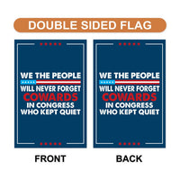 Abolish ICE Garden Flag, Double Sided, Keep the Immigrants, Deport the Racists Flag, Anti-Trump, Resist Racism Flag, Resist Fascism Flag