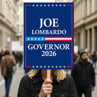 Joe Lombardo For Nevada Governor 2026 Election Sign, Political Campaign Sign, Republican party, Governor Election 2026 Race Poster Sign