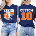 Custom Baseball Team Shirt, Baseball Mom Shirt, Baseball Player Tee, Pocket Baseball Name Shirt, Number Baseball Shirt, Front Back
