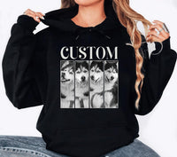 Custom Pet Photo Shirt, Personalized Pet Shirt, Dog Mom Gift Tee, Cat Mom Shirt, Dog Dad Shirt, Unisex Pet Lover Shirt, Pet Gifts