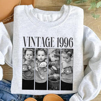 Personalized 30th Birthday Shirt, Custom Photo Year Birthday Shirt, 1986 1996 Birthday Tee, Custom 40th Birthday Shirt, Birthday Gifts