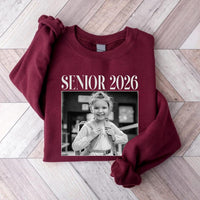 Personalized Senior 2026 Shirt, Custom Photo Senior Shirt, Class of 2026 Graduation Tee, Proud Senior Shirt, Unisex Graduation Shirt